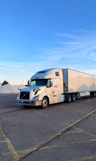 Hale Trucking truck and trailer
